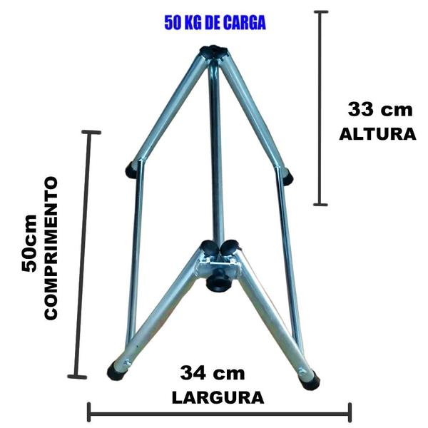 Imagem de Rack Porta Escadas e Cavalete Fiat Mobi 2 e 4 Pts 16 a 21