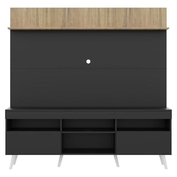 Rack Retrô com Painel TV 65" Madri Multimóveis V3371 Imagem de Rack Retrô com Painel TV 65" Madri Multimóveis V3371