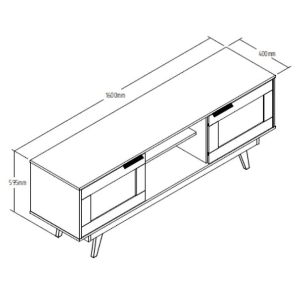 Imagem de Rack Rk3200 para Tv até 65 Polegadas com Porta de Tela