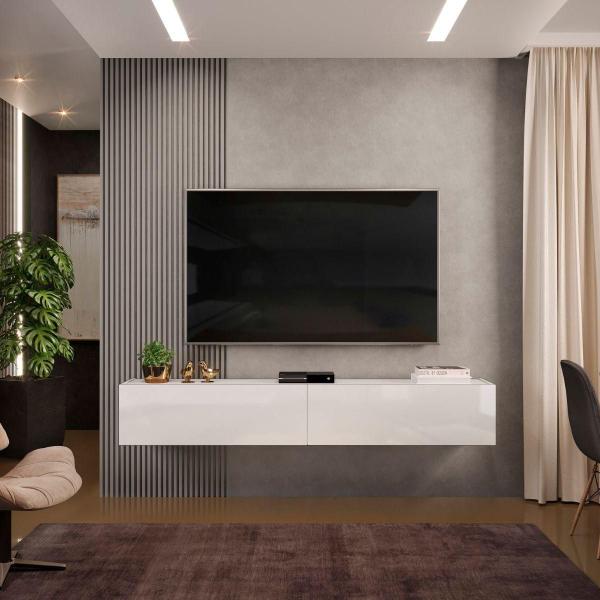 Rack suspenso future 1,80m cool home branco - Rack - Magazine Inexus