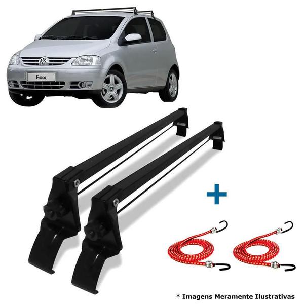 Rack Teto Bagageiro Fox 2 Portas 12 A 16 + 2 Elástico Carga - Vhip Imagem de Rack Teto Bagageiro Fox 2 Portas 12 A 16 + 2 Elástico Carga