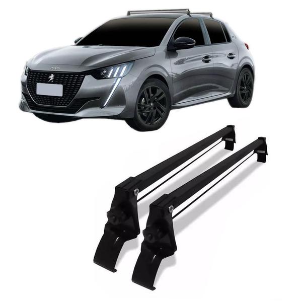 Rack Teto Bagageiro Suporte Novo Peugeot 208 Ano 2021 A 2024 - Vhip Imagem de Rack Teto Bagageiro Suporte Novo Peugeot 208 Ano 2021 A 2024