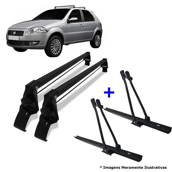 Imagem de Rack Teto Fiat Palio Fire 4 Pts 96 A 16 + 2 Transbikes