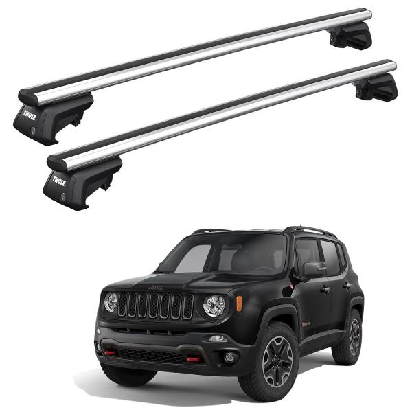 Imagem de Rack Teto Jeep Renegade Thule Smartrack Xt Alumínio