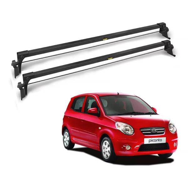 Imagem de Rack Teto Modelo Aço Picanto 06 A 11 Entre Portas Preto