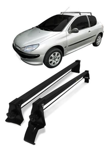 Imagem de Rack Teto Peugeot 206/207 1999 A 2015 2 Portas Preto Vhip