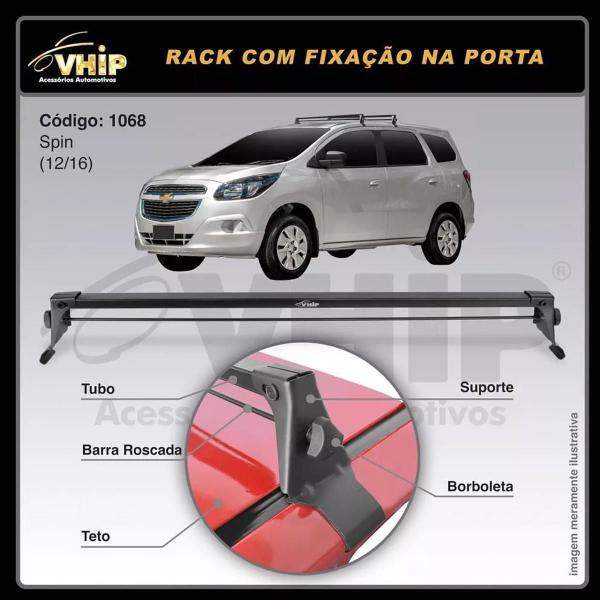 Imagem de Rack Teto Spin Sem Longarinas 2012 A 16 Fix Entre Portas