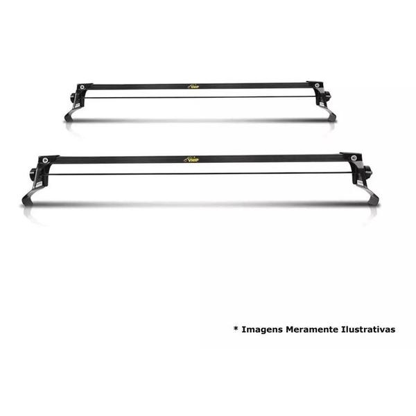 Imagem de Rack Teto Suporte Bagageiro Vw Golf 13 Ate 17 E 2 Cintas