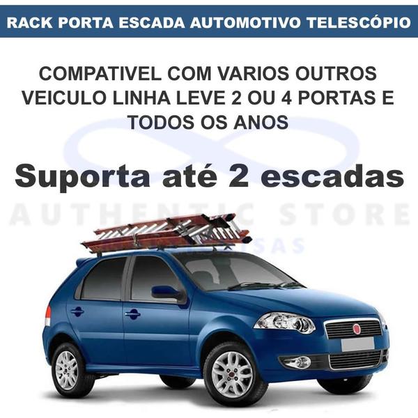 Rack Teto Suporte Porta Escadas Fiat Argo e Cronos Ano 17/22 - Doxa Imagem de Rack Teto Suporte Porta Escadas Fiat Argo e Cronos Ano 17/22