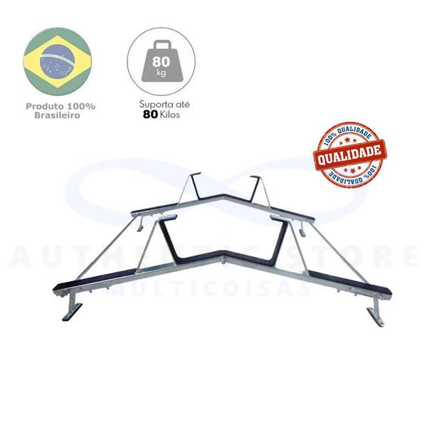 Rack Teto Suporte Porta Escadas Fiat Argo e Cronos Ano 17/22 - Doxa Imagem de Rack Teto Suporte Porta Escadas Fiat Argo e Cronos Ano 17/22