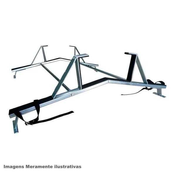 Imagem de Rack Teto Suporte Porta Escadas Renault Kwid 2017 Ate 2021