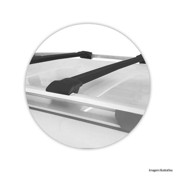 Rack Teto Travessa Universal Bepo Executive 117cm Preto Imagem de Rack Teto Travessa Universal Bepo Executive 117cm Preto