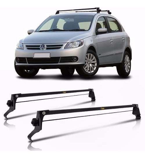 Imagem de Rack Teto Travessas Carro Vw Gol E Voyage G5 E G6 4 Portas