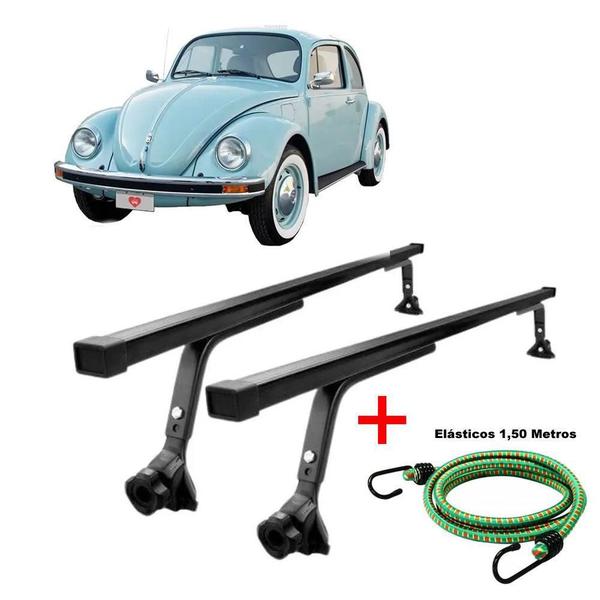 Imagem de Rack Teto Universal Para Carros Com Calha 1 Elastico Corda