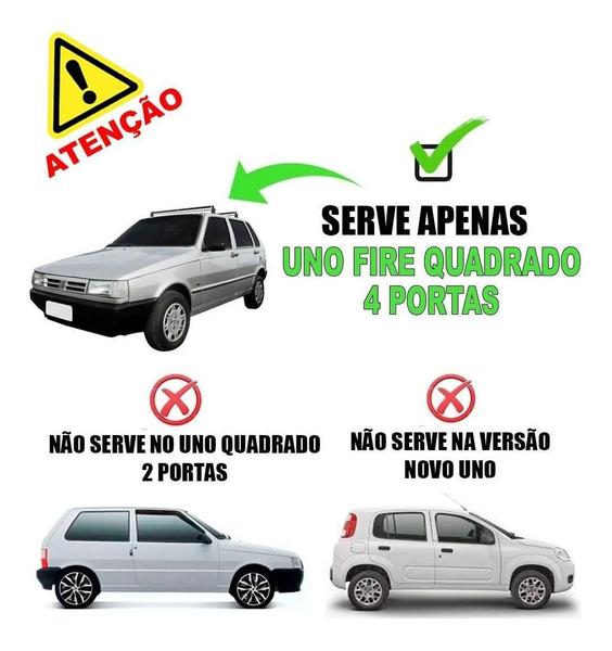 Rack Teto Vhip Fiat Uno 4 Portas 1993 A 2013 Bagageiro Imagem de Rack Teto Vhip Fiat Uno 4 Portas 1993 A 2013 Bagageiro
