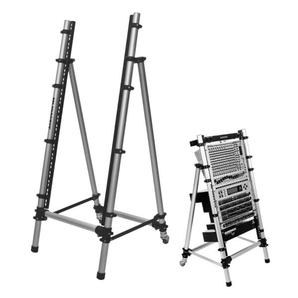 Imagem de Rack Titanium Periféricos 19" RP140 Com Suporte Para Teclados ou Piano Digital de até 37 Teclas