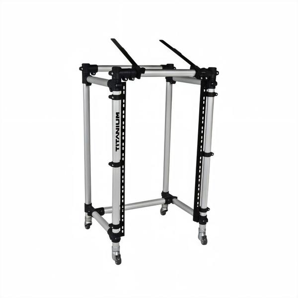 Imagem de Rack Titanium Torre Periférico RT-100 Para 14 Periféricos 19 Polegadas + Suporte Para Mesa de Som