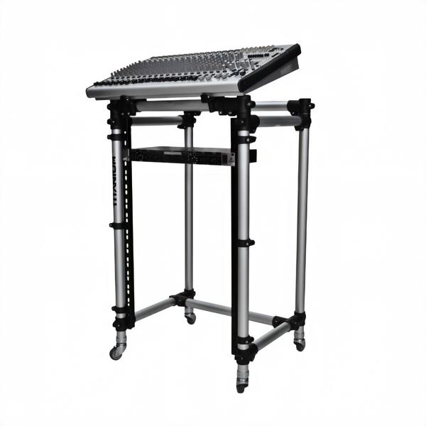 Imagem de Rack Titanium Torre Periférico RT-100 Para 14 Periféricos 19 Polegadas + Suporte Para Mesa de Som