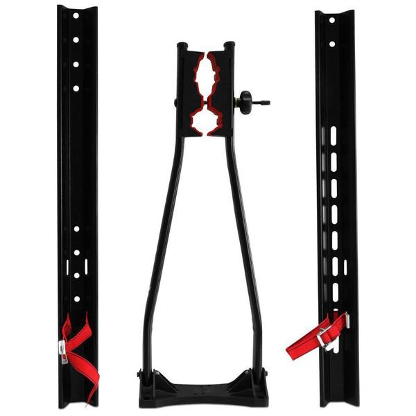 Rack Transbike Teto Eqmax Velox Aço Suporte Para 1 Bike Imagem de Rack Transbike Teto Eqmax Velox Aço Suporte Para 1 Bike