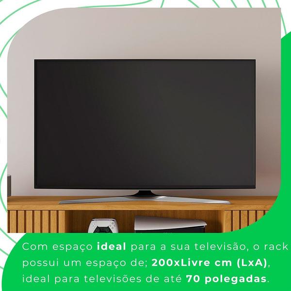 Imagem de Rack Trunfo Candian para TV até 70 Polegadas JCM Movelaria