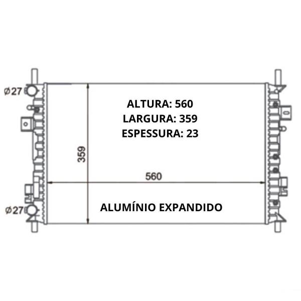 Imagem de Rad. ford ecosport/fiesta 20032012 c/s ar manual - importado