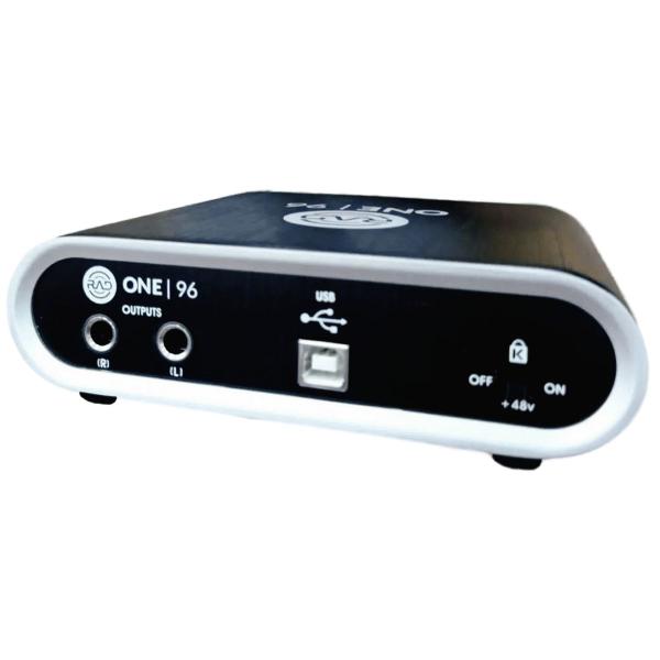 Imagem de Rad One 96 Interface Usb 2x2 Mic Linha Phantom Power Preto