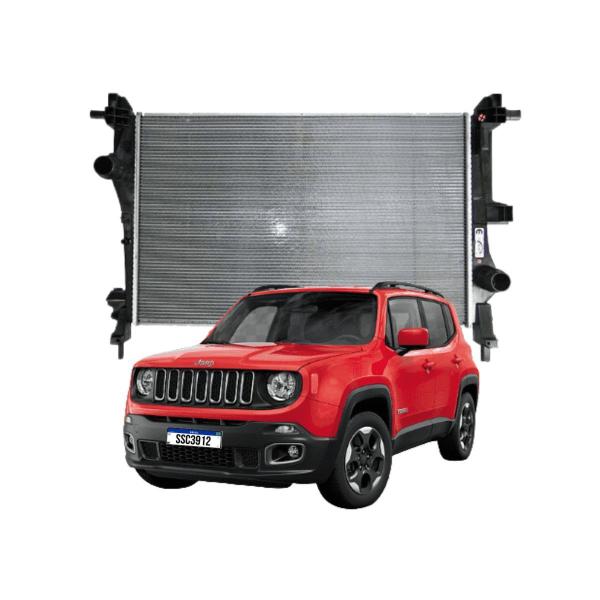 Imagem de Radiador Água Original Fiat Toro Jeep Renegade 1.8