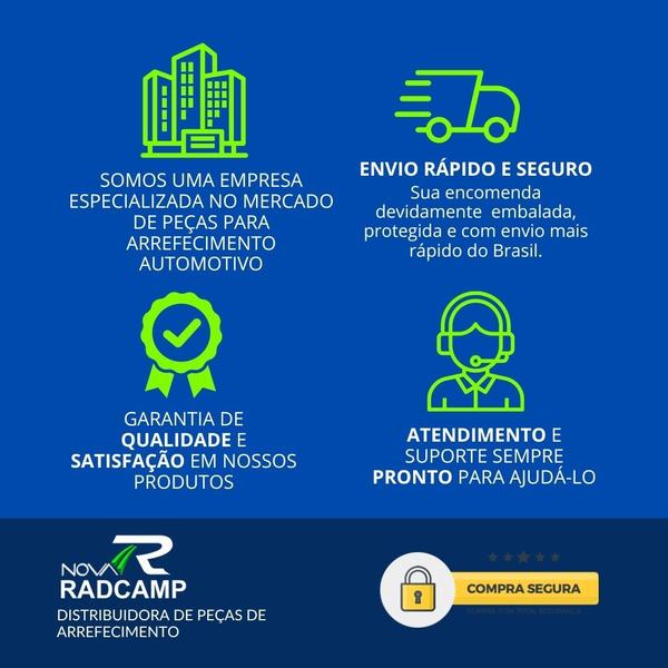 Imagem de Radiador Civic Manual Automático 92 93 94 95 96 97 98 99 00