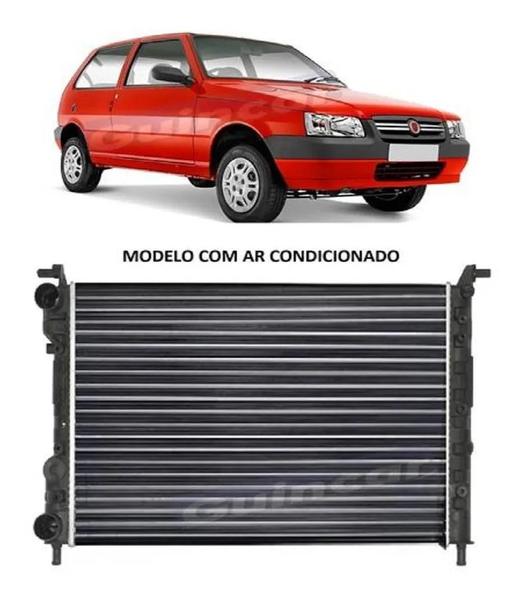 Imagem de Radiador Fiat Uno Mille Fire Economy Flex Com Ar sem reservatorio