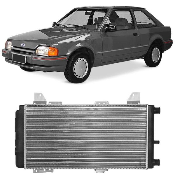 Imagem de Radiador Ford Escort 93 a 96 Sem Ar Visconde