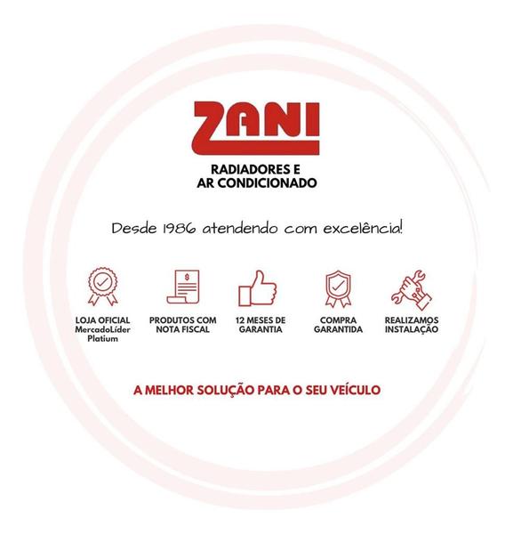 Radiador Ford Focus 2014 2015 2016 2017 2018 2019 Denso - zani radiadores Imagem de Radiador Ford Focus 2014 2015 2016 2017 2018 2019 Denso