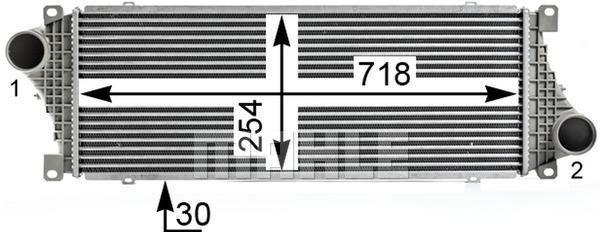 Imagem de Radiador Intercooler Mercedes Sprinter 2.2 Cdi 311 313 413 De 2002 À 2012