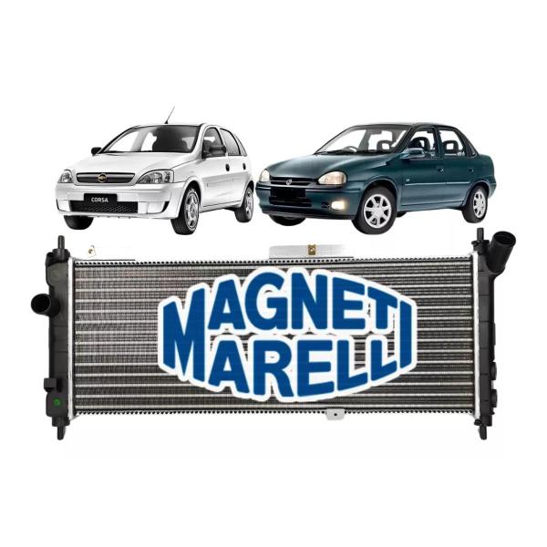 Imagem de Radiador magneti marelli gm corsa classic 1994 a 2010 com ar (rmm1066hgm)
