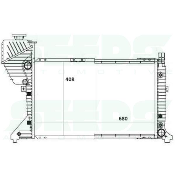 Imagem de Radiador Mercedes Sprinter 311 313 2.2 Cdi Diesel 9015003500