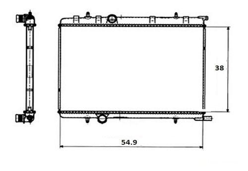 Imagem de Radiador Peugeot 206/207/307/xsara/picasso C/s Ar Aut/mec.