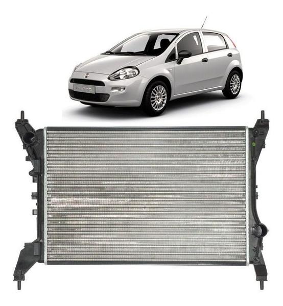 Imagem de Radiador Punto 1.4 8v Com Ar 2008 À 2017 Manual (denso)