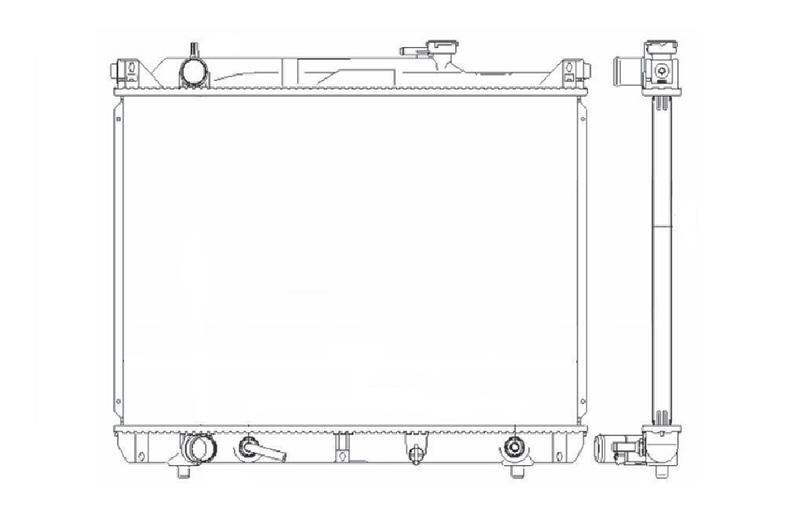 Imagem de Radiador suzuki grand vitara 2.5 2001 a 2002 reach 