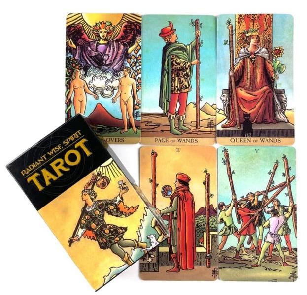 Imagem de Radiant Wise Spirit Tarot Deck Tarô De Rider Waite Espírito Sábio Radiante Baralho de Cartas de Oráculo