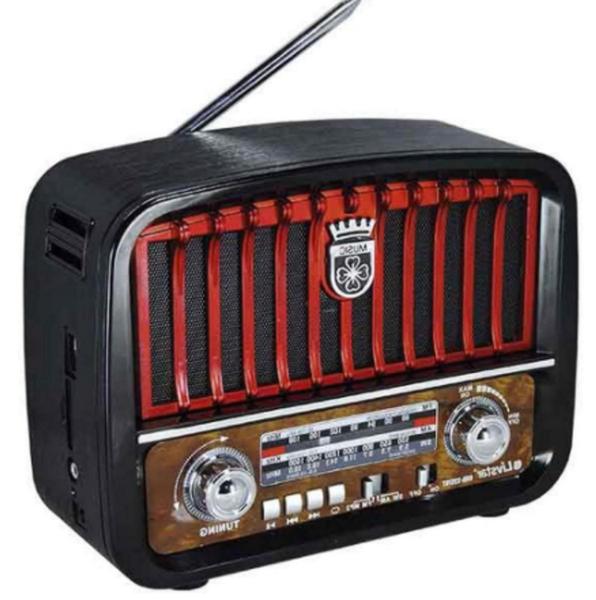 Imagem de Rádio Antigo Livstar Cnn-2257BT Am Fm Usb Bluetooth Recarregável