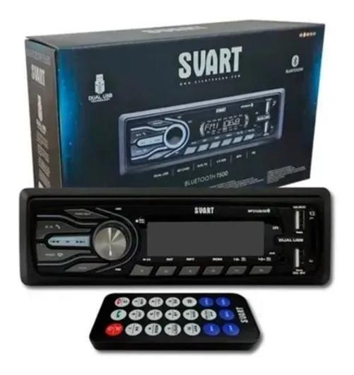 Imagem de Rádio Automotivo 1Din Svart Techone Mp3 2 Usb Fm Bluetooth