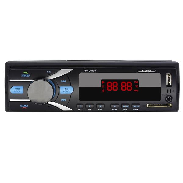 Imagem de Rádio Automotivo Carro Bluetooth 4x25w Mp3 Usb Rádio Fm Sd Led Atende Chamadas Cinoy Yn-Rad40680