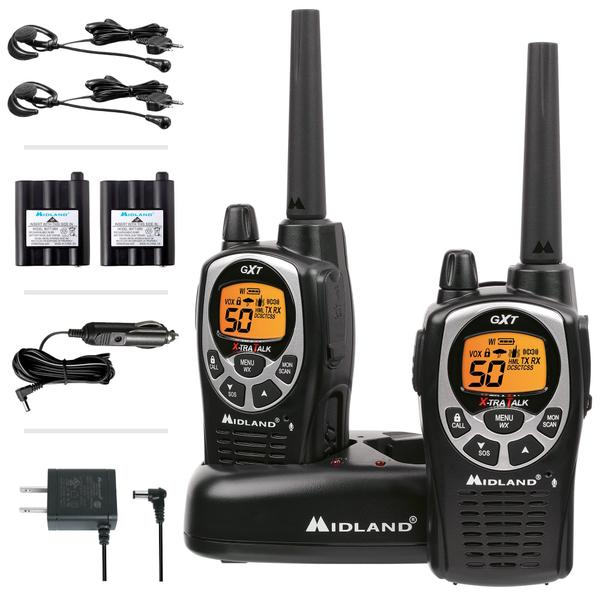 Imagem de Rádio bidirecional Midland GXT1000VP4 50 canais GMRS de longo alcance