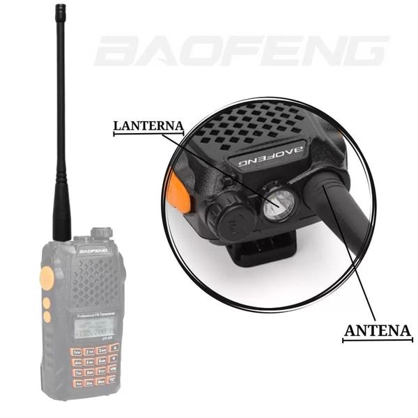 Imagem de Rádio comunicador - Baofeng Para Reposição com Bateria e Antena