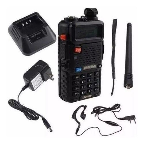 Imagem de "Rádio Comunicador Ht Dual Band Uhf Vhf Uv-5r Fm Fone Ptt "