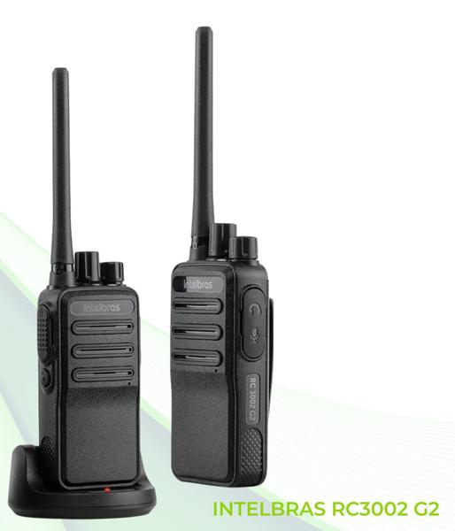 Imagem de Rádio comunicador intelbras rc3002 g2 uhf longo alcance