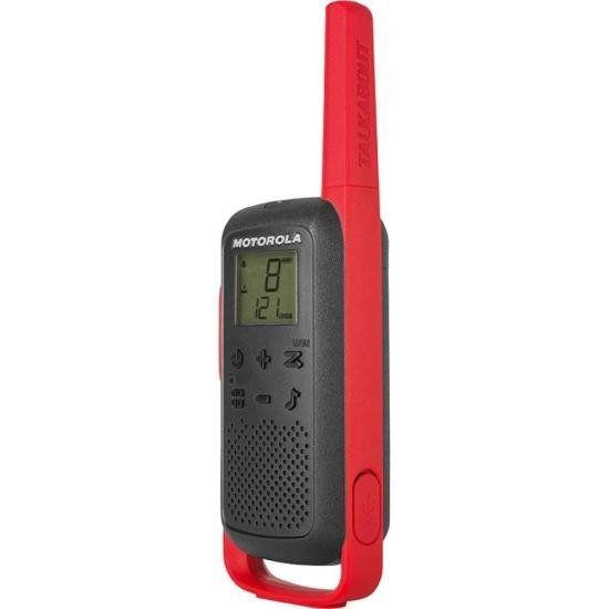 Imagem de Rádio Comunicador Talkabout Motorola T210BR 32km Vermelho/Preto - PAR / 2 F002