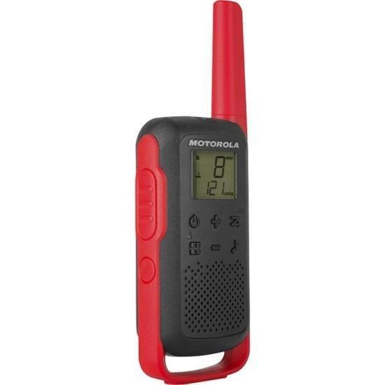 Imagem de Rádio Comunicador Talkabout Motorola T210BR 32km Vermelho/Preto