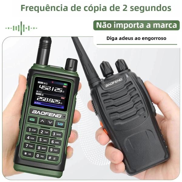 Imagem de Rádio HT Baofeng UV-17Pro - GPS - Seis Bandas VHF/UHF