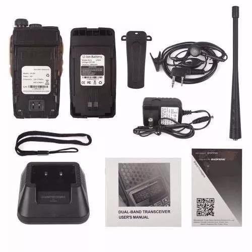 Imagem de Radio Ht Walk Talk Baofeng Uv-6R Dual Band Uhf Vhf 7W Homologação: 25481602799