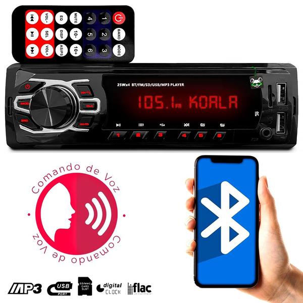 Rádio Mp3 1 Din Player Som Automotivo de Carro 2 Usb Sd Auxiliar Bluetooth Universal - Fir... Rádio Mp3 1 Din Player Som Automotivo de Carro 2 Usb Sd Auxiliar Bluetooth Universal - Fir...